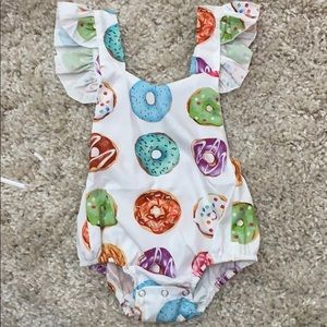 COPY - Donut Romper W Headband -Never worn, no ta…